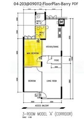 Blk 112 Bukit Purmei Road (Bukit Merah), HDB 3 Rooms #638486991